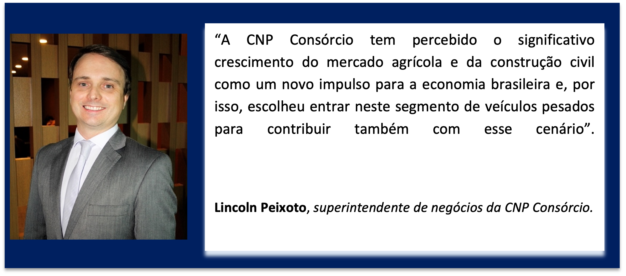 CNP Consórcio lança produto para veículos pesados