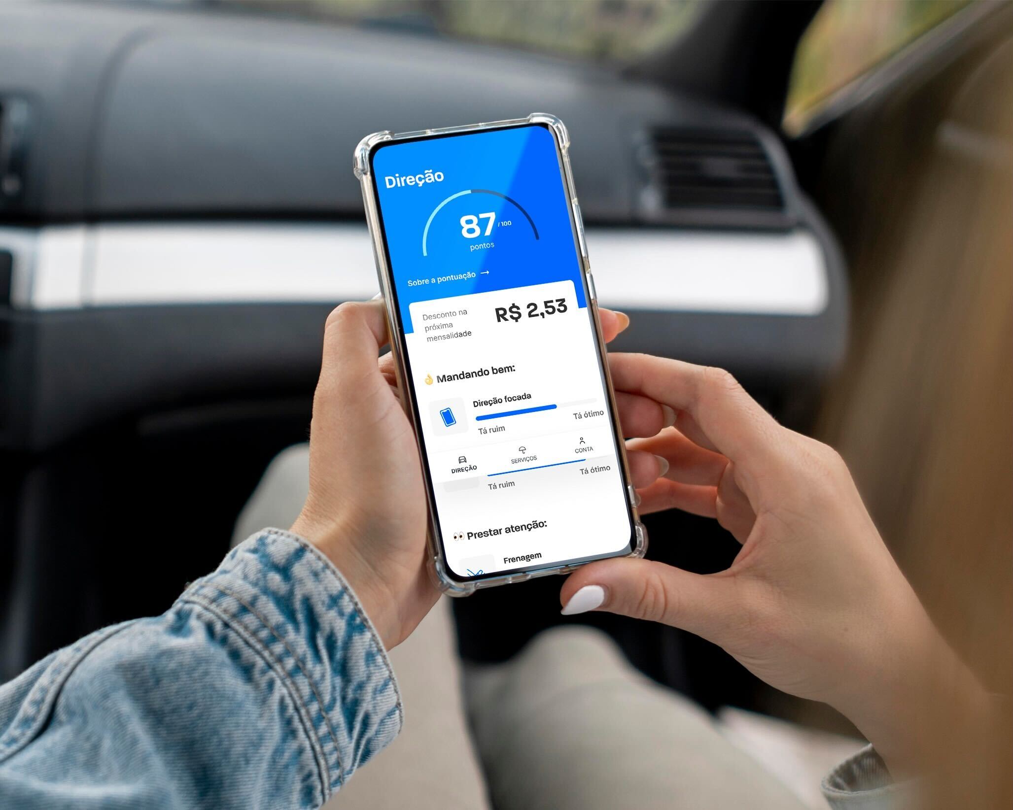 Startup de seguros auto premiará motoristas com R$ 100 em combustível no mês de novembro