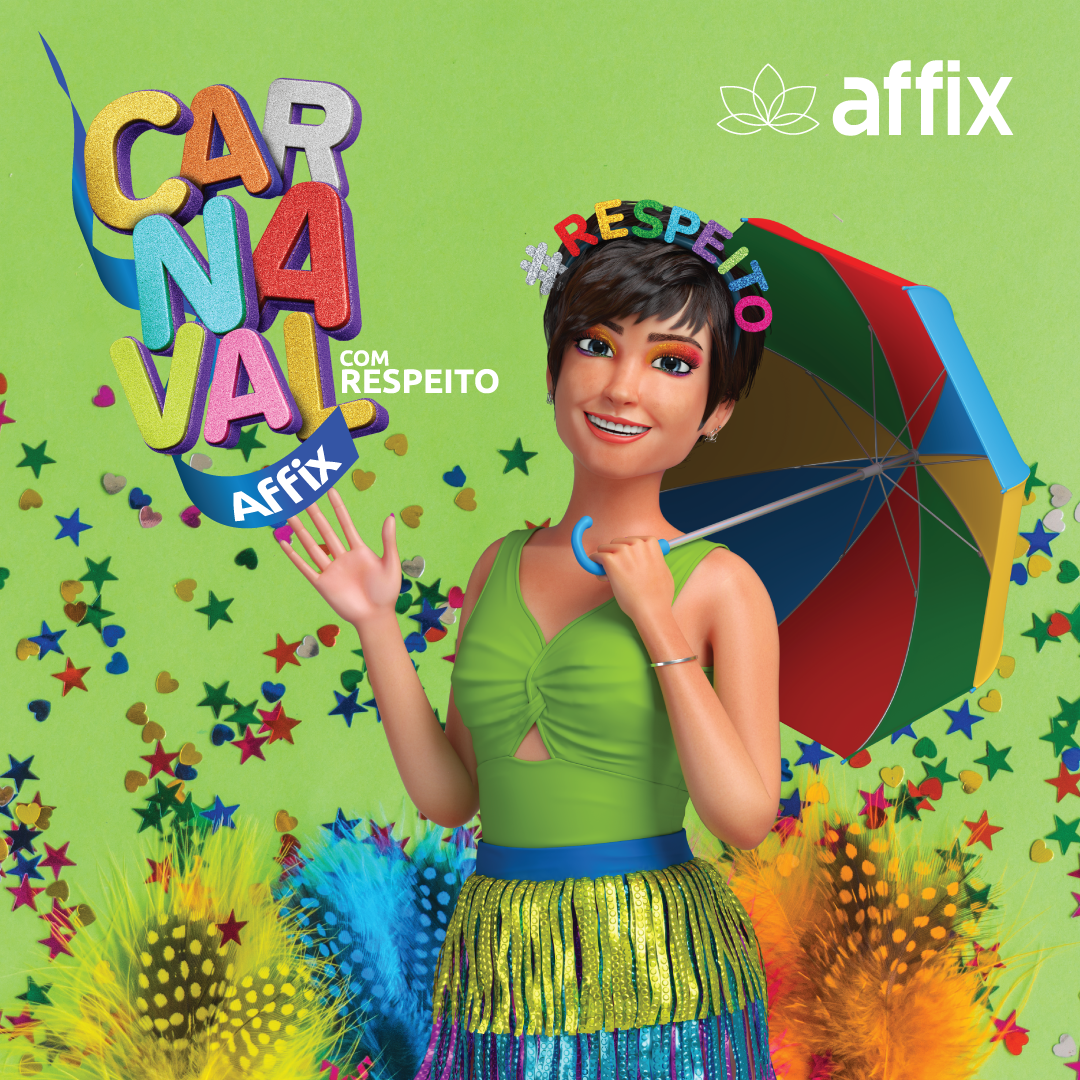 Carnaval com Respeito é a nova campanha de Marketing da Affix