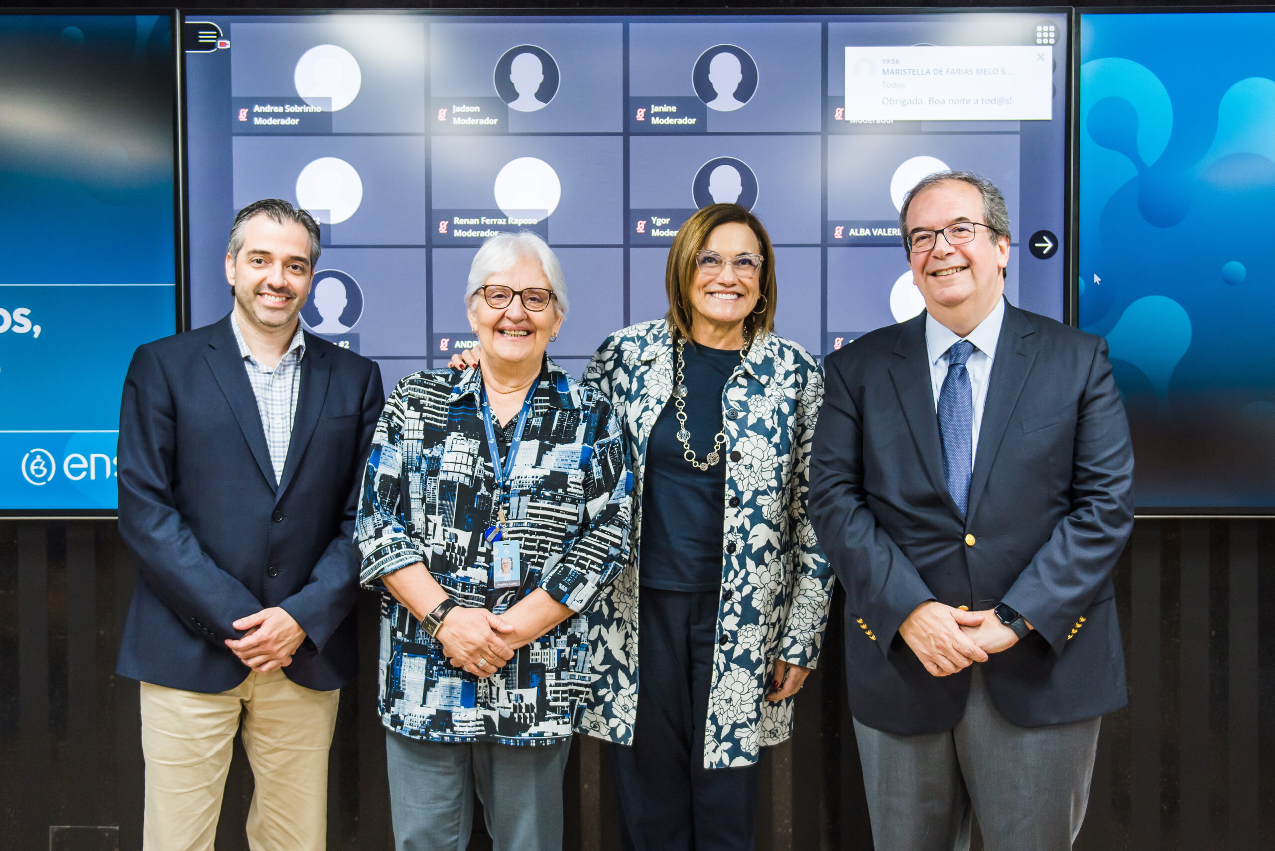 Alunos tiveram primeiro contato com os coordenadores Ricardo Villas Bôas Cueva e Angélica Carlini