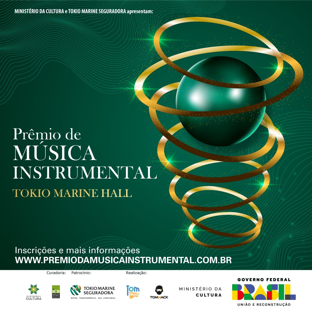 Tokio Marine patrocina “Prêmio de Música Instrumental Tokio Marine Hall”