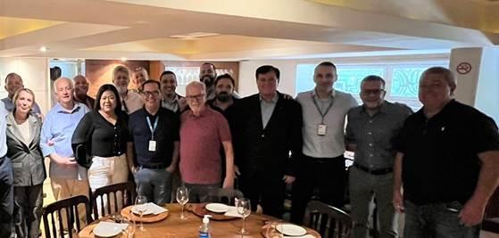 Aconseg-RJ é apresentada a nova vice-presidente comercial da Porto