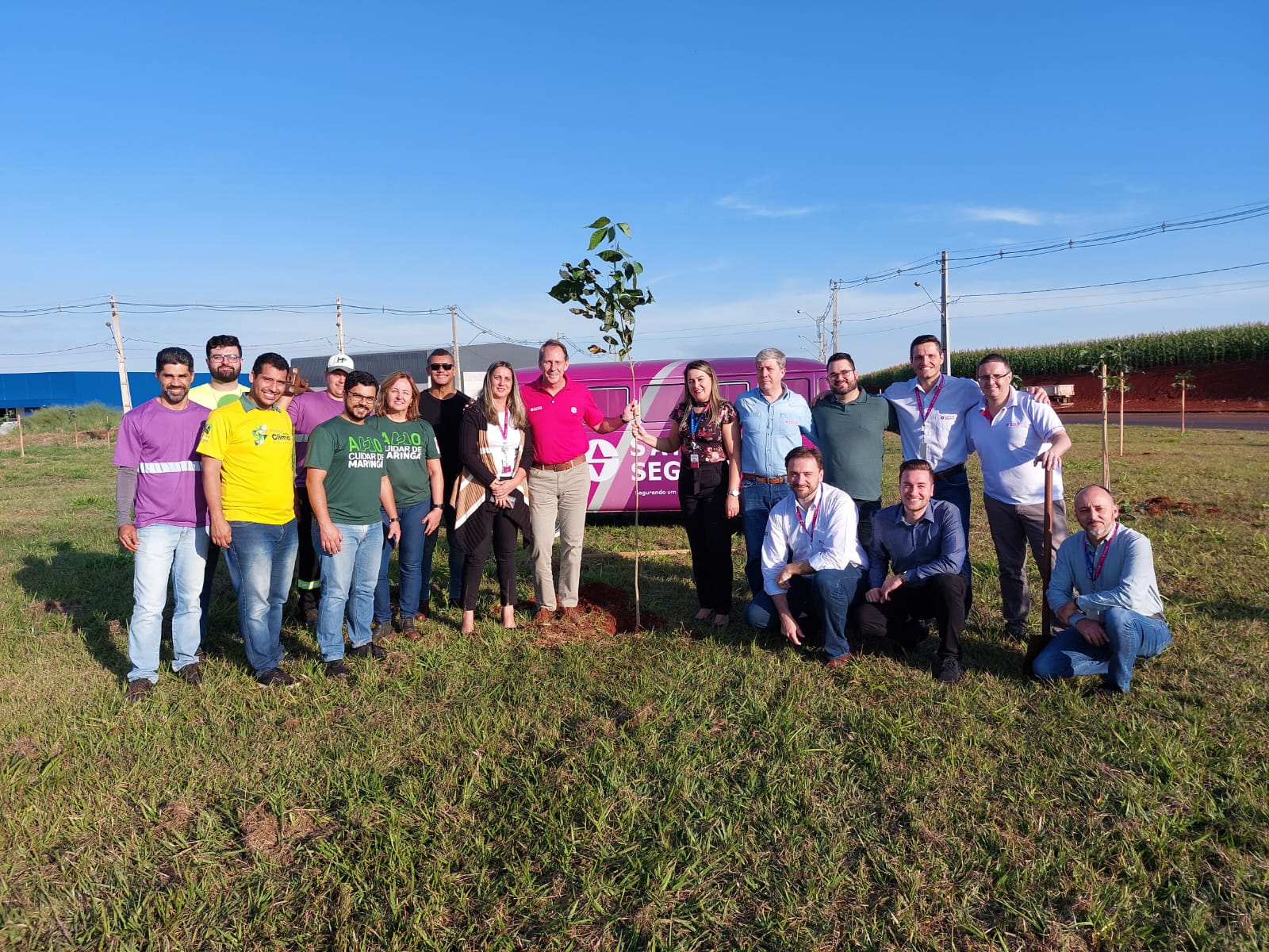 Sancor Seguros Brasil realiza plantio de ipês em comemoração ao Dia Mundial do Meio Ambiente