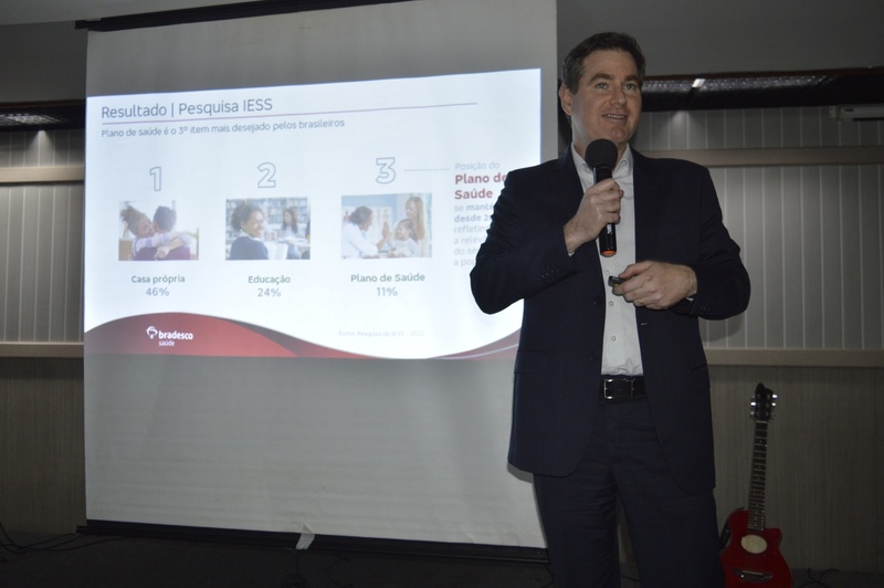 Diretor da Bradesco Saúde participa de encontro com corretores em Salvador