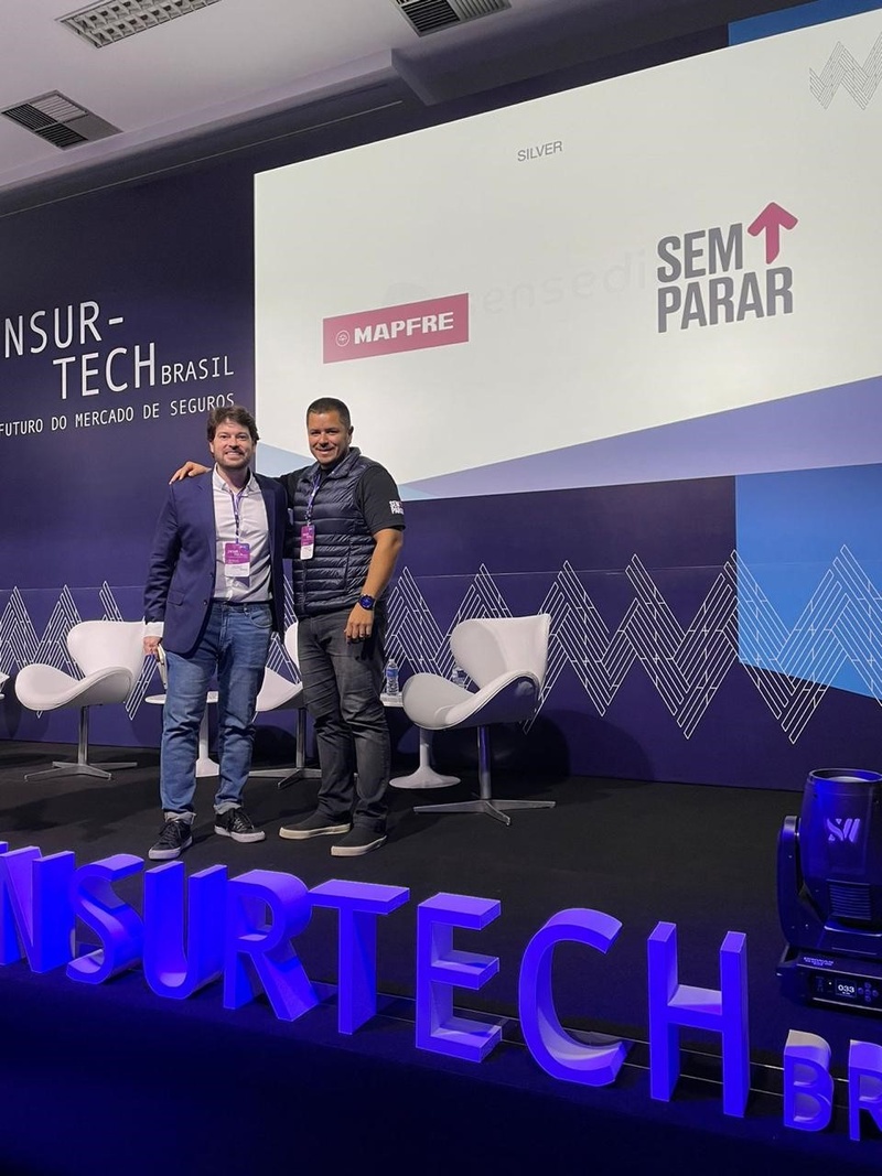 Sem Parar comemora um ano de sua entrada no mercado de seguros com participação na Insurtech Brasil 2023
