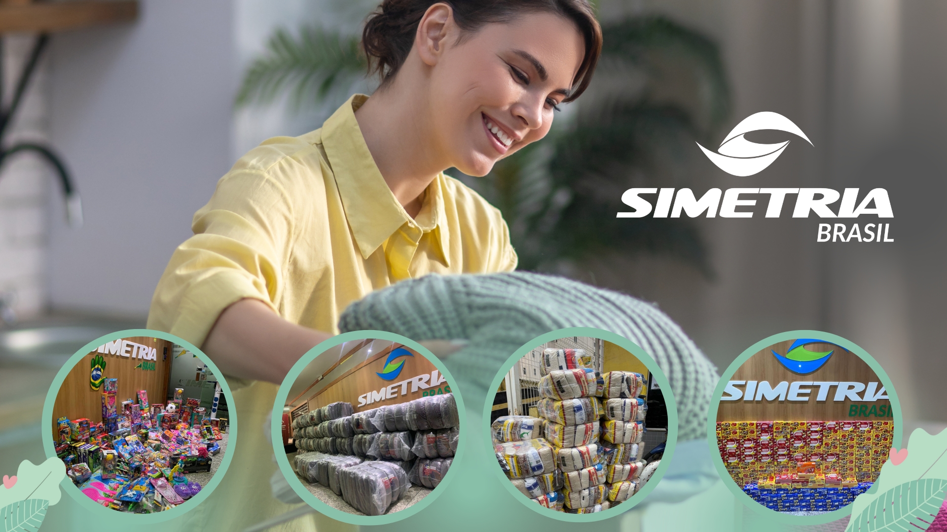 Simetria Brasil amplia ações solidárias e apadrinha ONG “Banho de Amor”