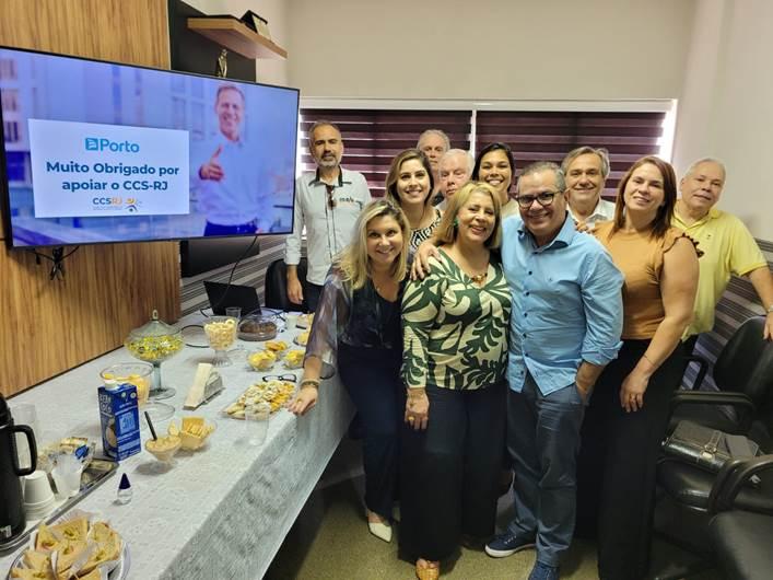 CCS-RJ recebe a Porto para um café da manhã