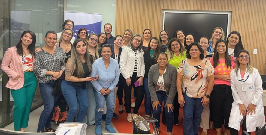 Curso de tratamento de feridas no Instituto de Ensino e Pesquisa do Grupo São Cristóvão Saúde
