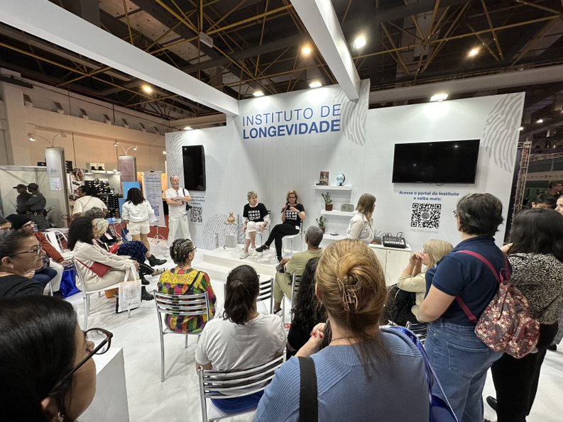 Cada vez mais consolidado na vida dos longevos, Instituto de Longevidade participa do Longevidade Expo+Fórum 2023