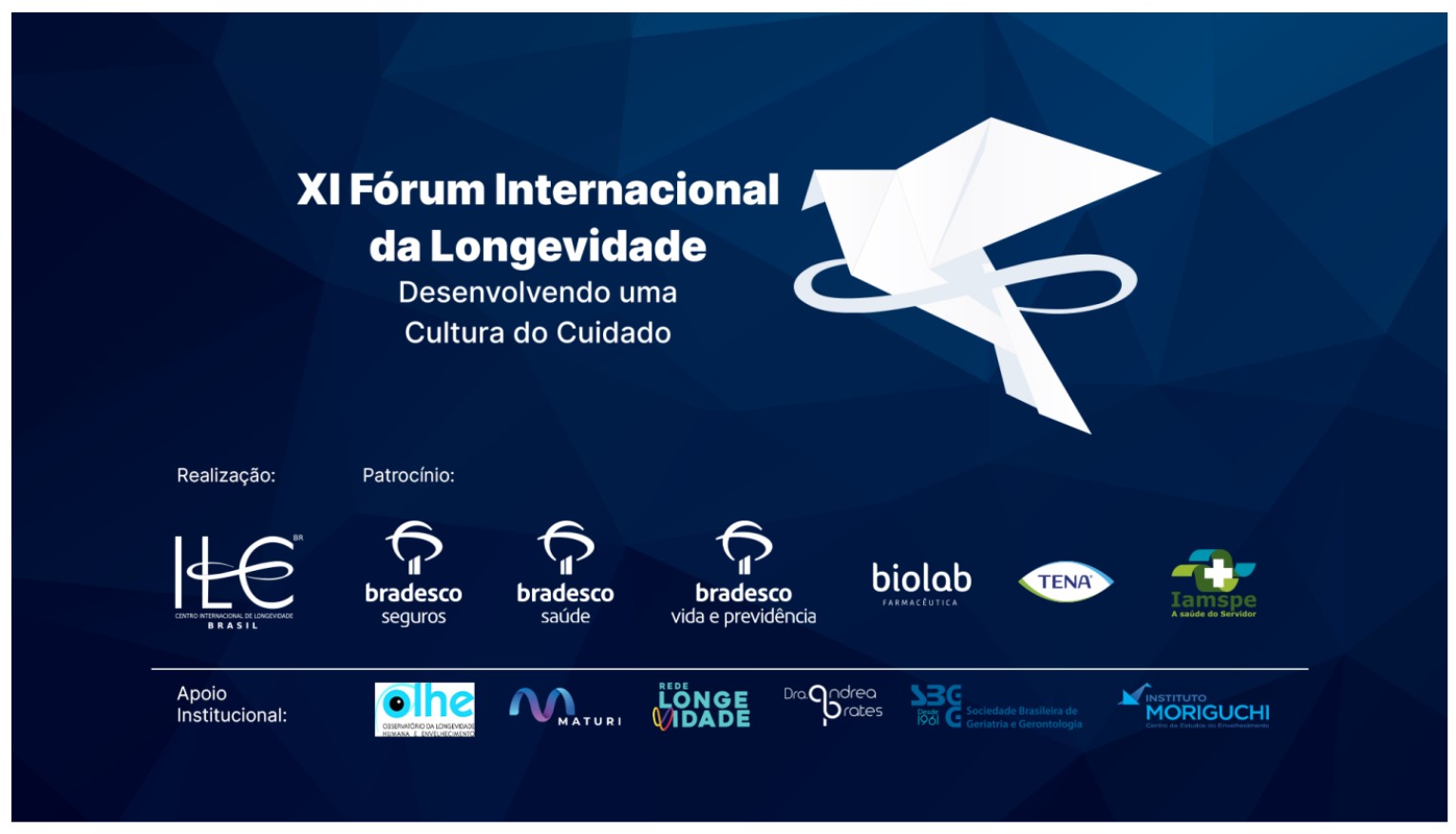XI Fórum Internacional da Longevidade: Desenvolvendo uma Cultura do Cuidado acontece entre 28 e 30 de novembro em São Paulo