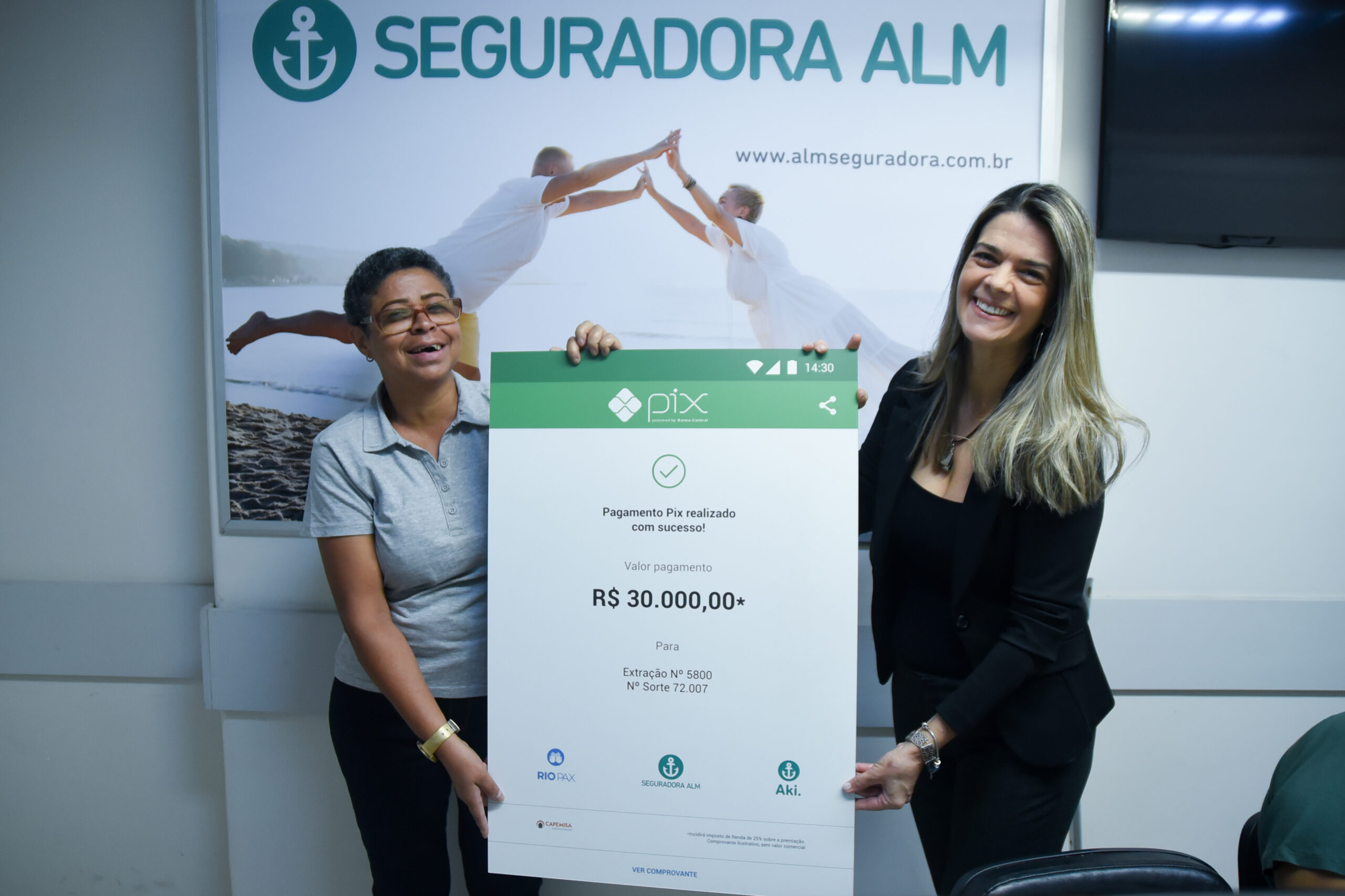 Seguradora ALM tem nova contemplada no sorteio de Capitalização