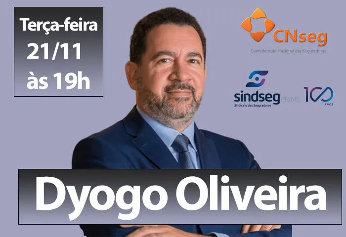 Últimas vagas para a palestra do presidente da CNseg Dyogo Oliveira, em Curitiba. Não perca!