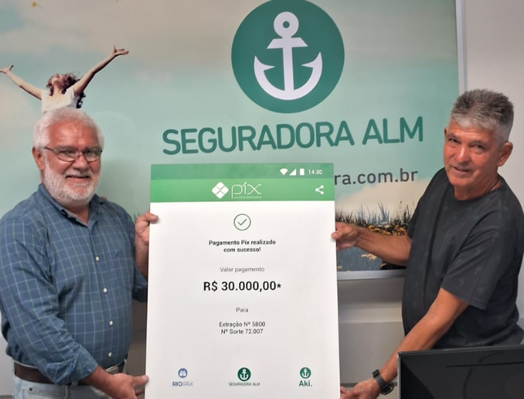 Sorteio de Capitalização ALM contempla novo beneficiário com o valor de R$ 30 mil