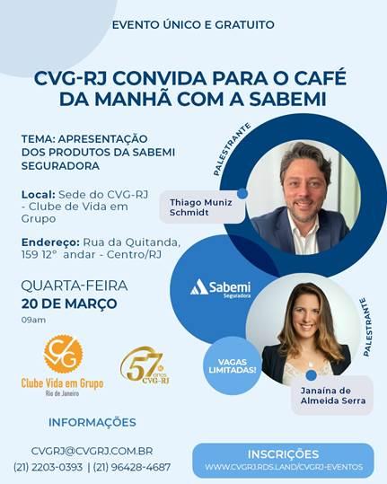 CVG-RJ apresenta as novidades da Sabemi durante café da manhã
