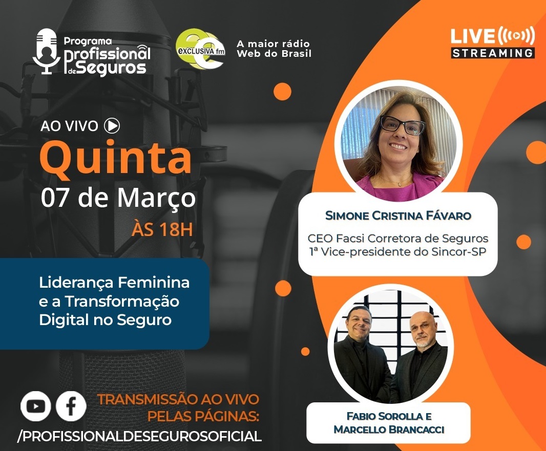 Programa Profissional de Seguros debaterá a liderança das mulheres no mercado de seguros
