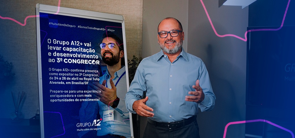 Grupo A12+ terá espaço exclusivo para receber os participantes durante o CONGRECOR.