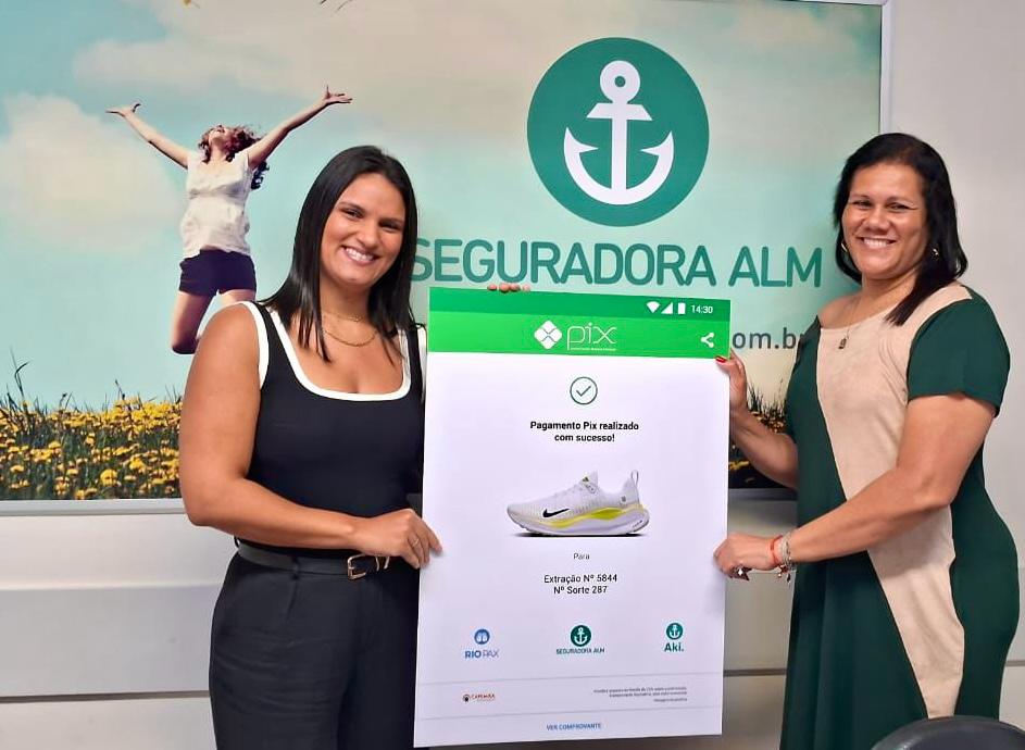 Sorteio de Capitalização ALM contempla beneficiária através do Projeto Vida Longa