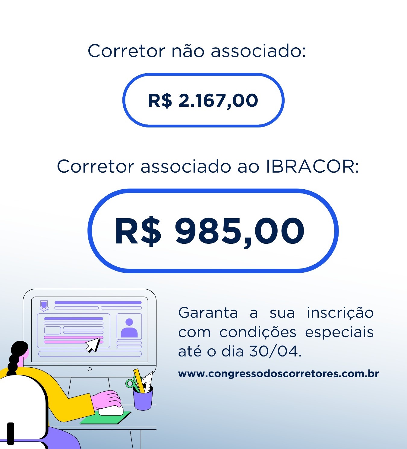 23º Congresso dos Corretores de Seguros: desconto especial para associado do Ibracor