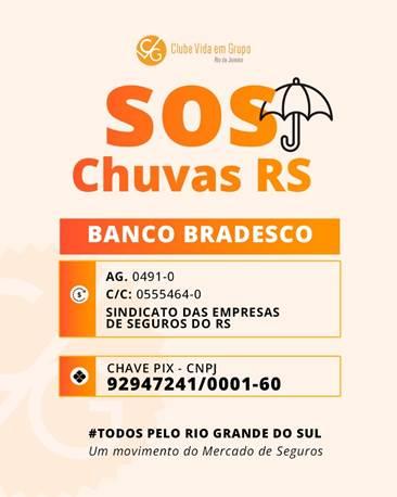 CVG-RJ se solidariza com os irmãos do Rio de Grande do Sul