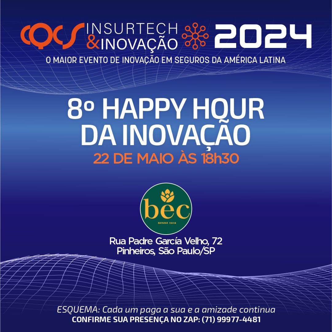 Primeiro Happy Hour da Inovação de 2024 já tem data marcada