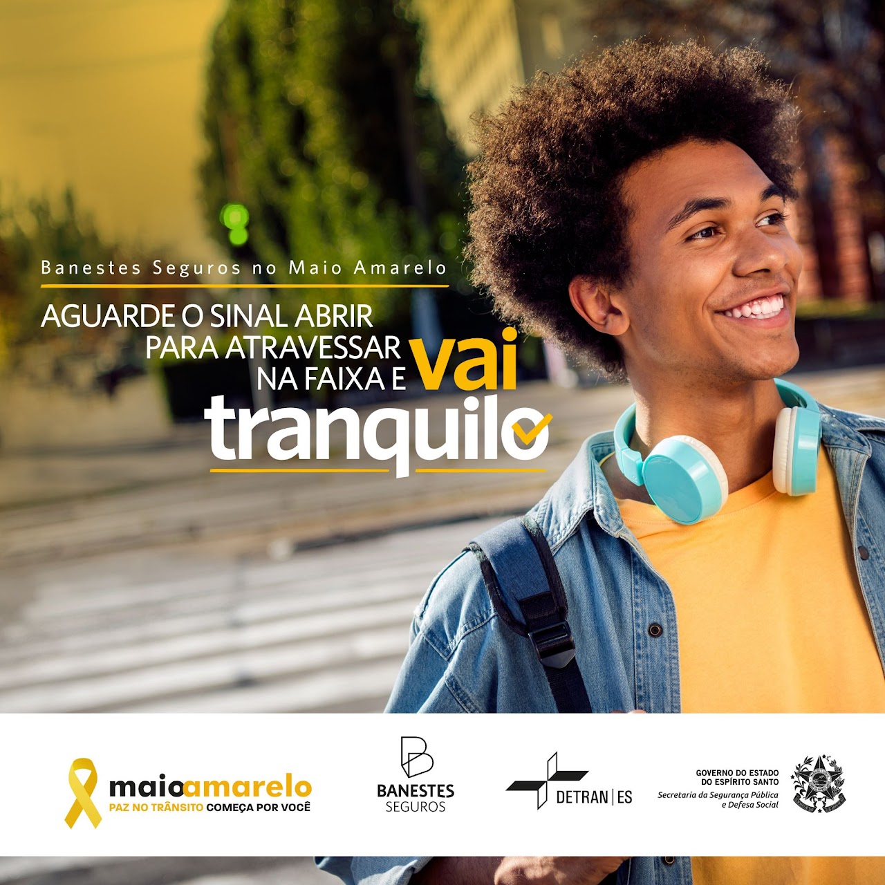 Banestes Seguros e Detran unem esforços no Maio Amarelo