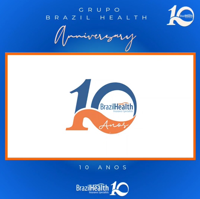 Celebrando neste dia 20 de maio o 10º ano da Brazil Health, dedicamos nossa gratidão a você!