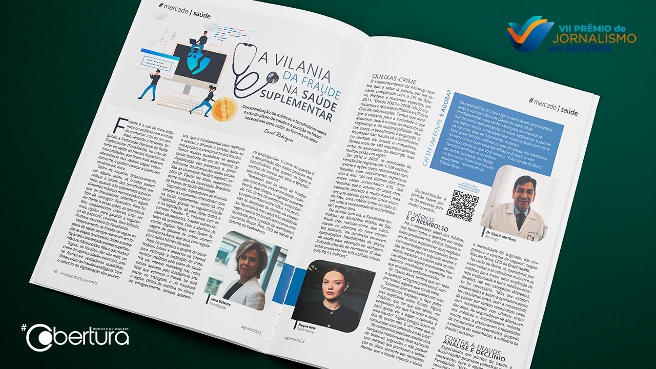 Revista Cobertura concorre ao VII Prêmio de Jornalismo em Seguros