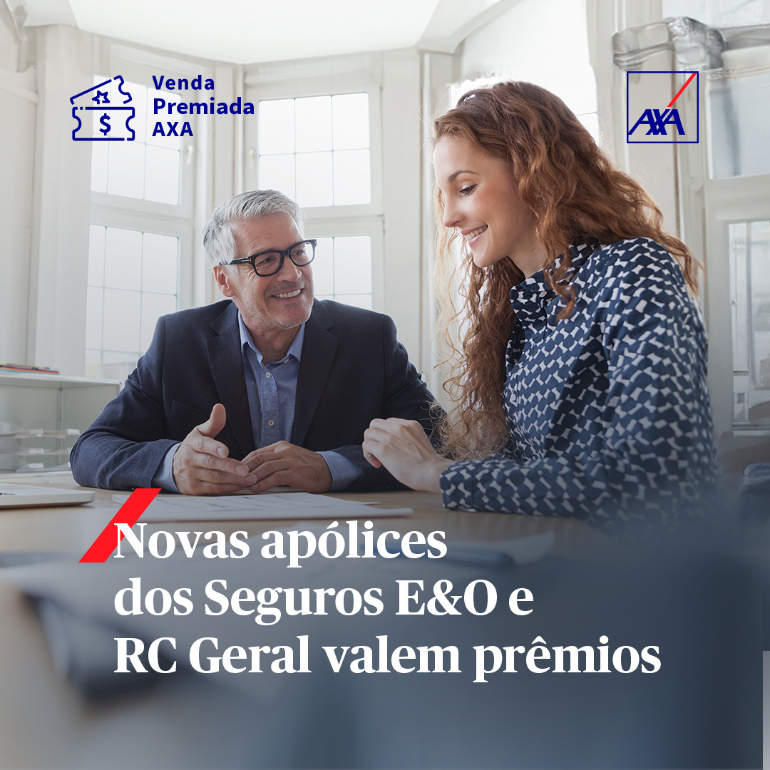 AXA no Brasil lança campanha de vendas para os seguros E&O e RC Geral