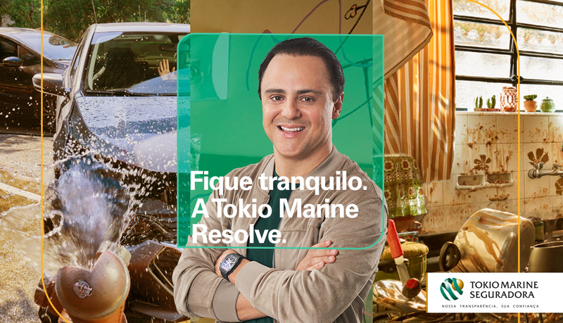 Nova campanha de mídia da Tokio Marine enaltece a tranquilidade diante de imprevistos