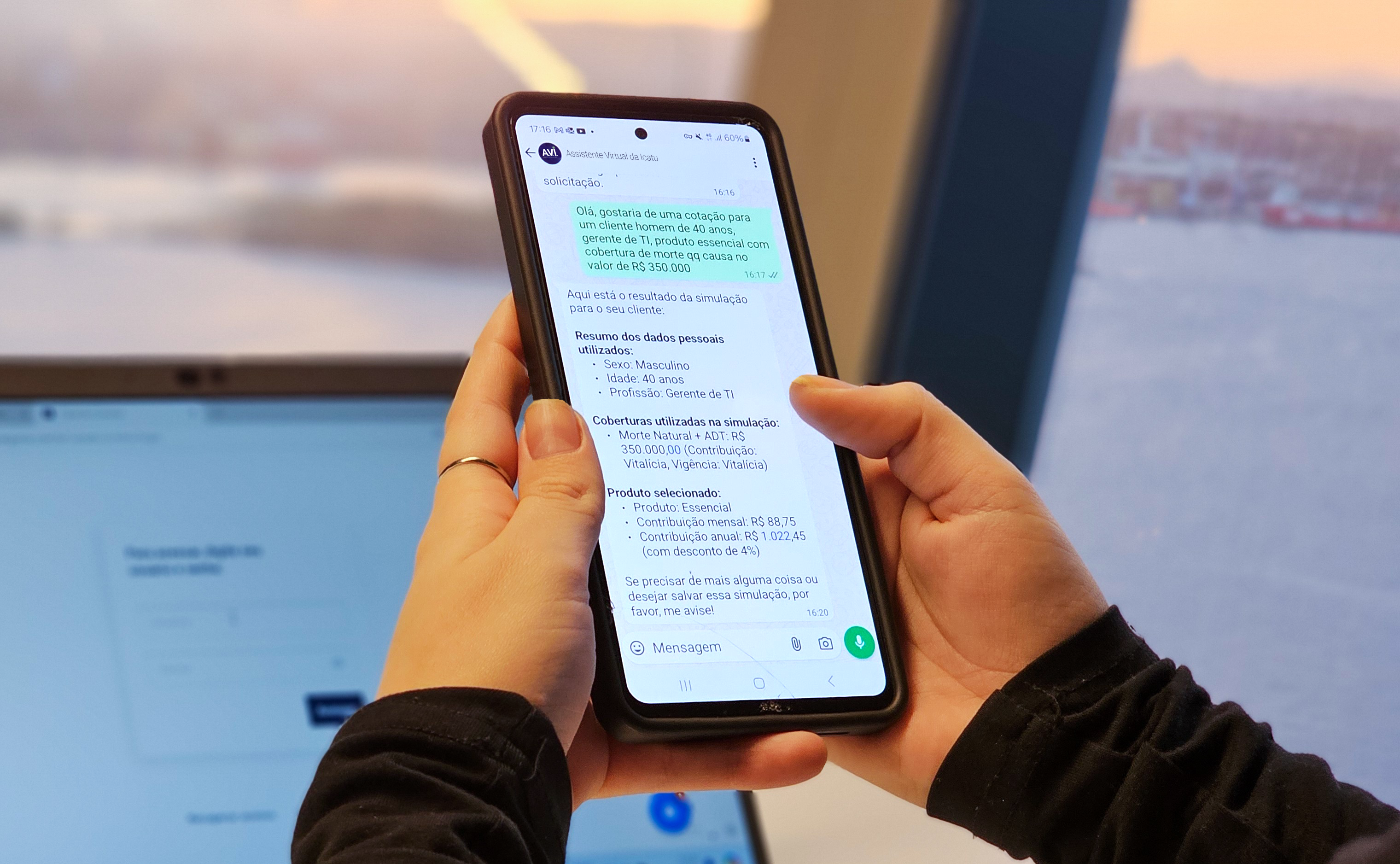 Icatu Seguros lança assistente IA inédita que permite que seus corretores façam a gestão da carteira pelo WhatsApp
