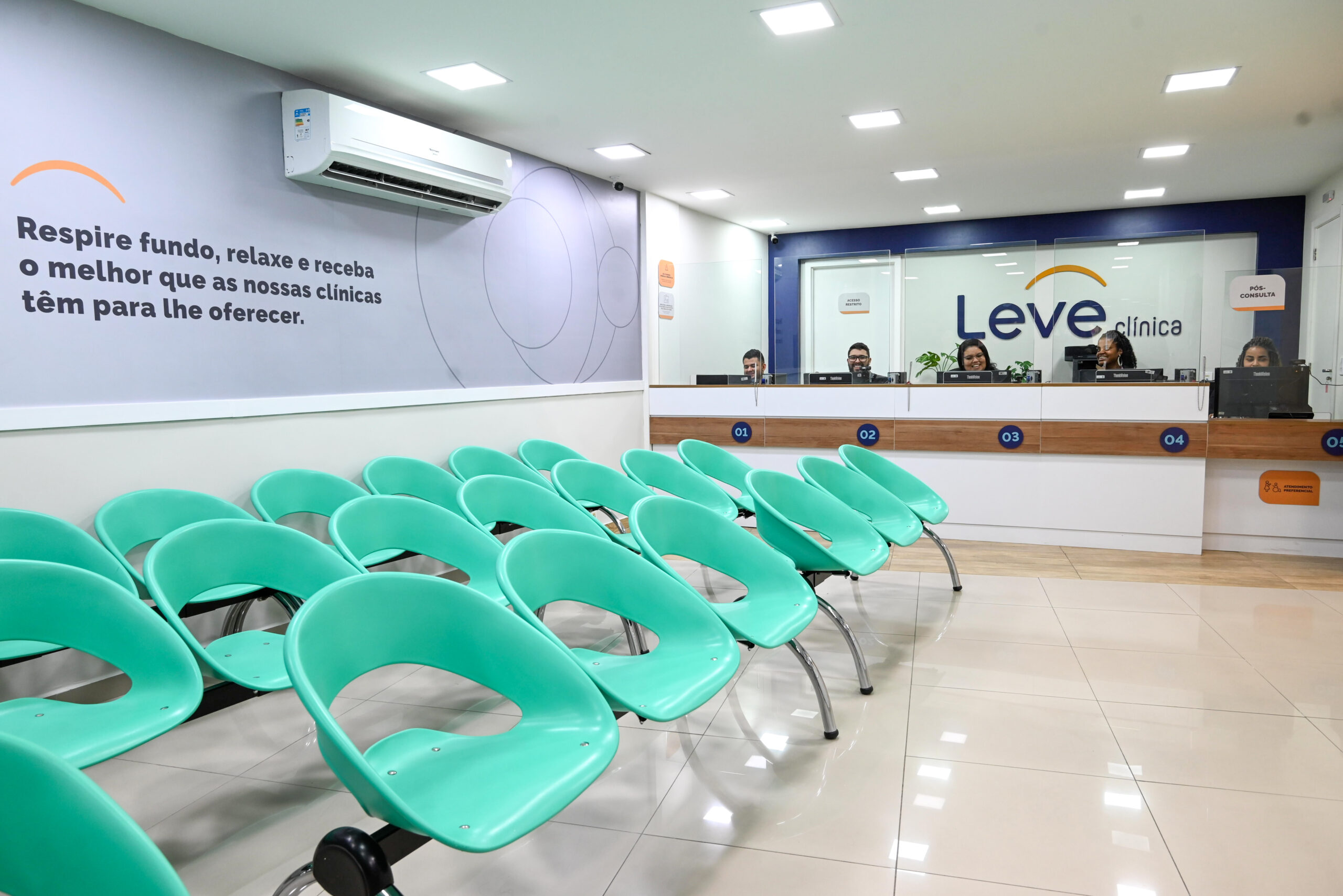 Com investimento de R$1 milhão, Leve Saúde inaugurou nessa segunda-feira (26) uma nova clínica própria no bairro de Botafogo