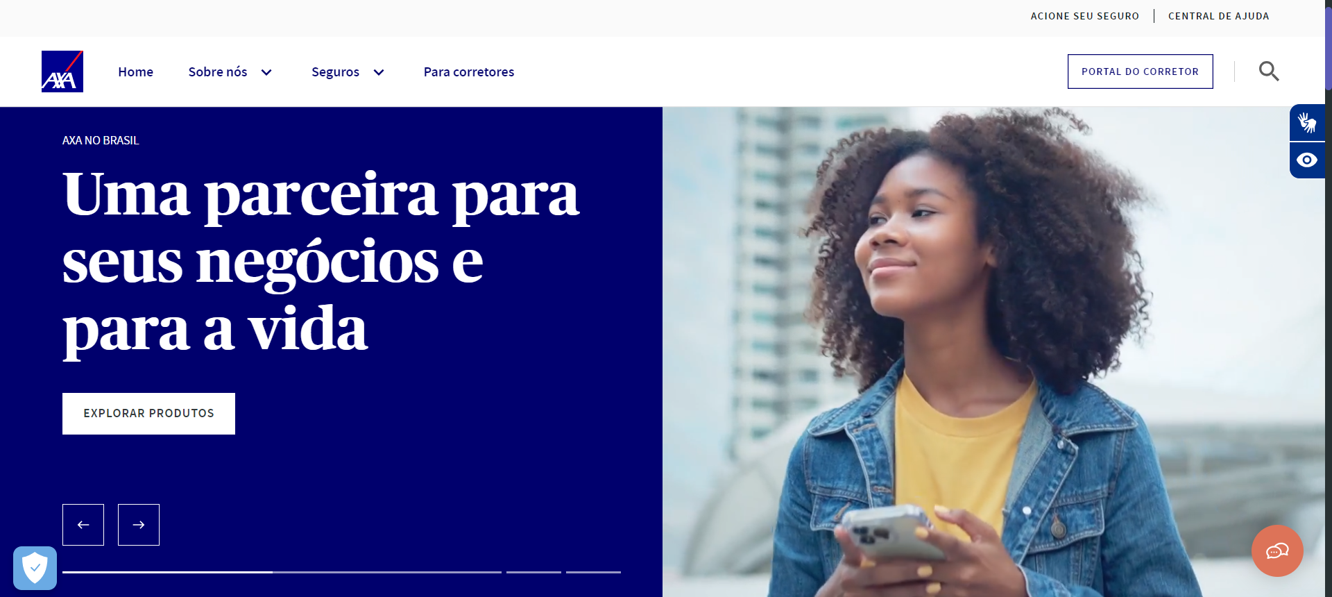 AXA no Brasil apresenta novo site que reflete o crescimento e evolução da companhia