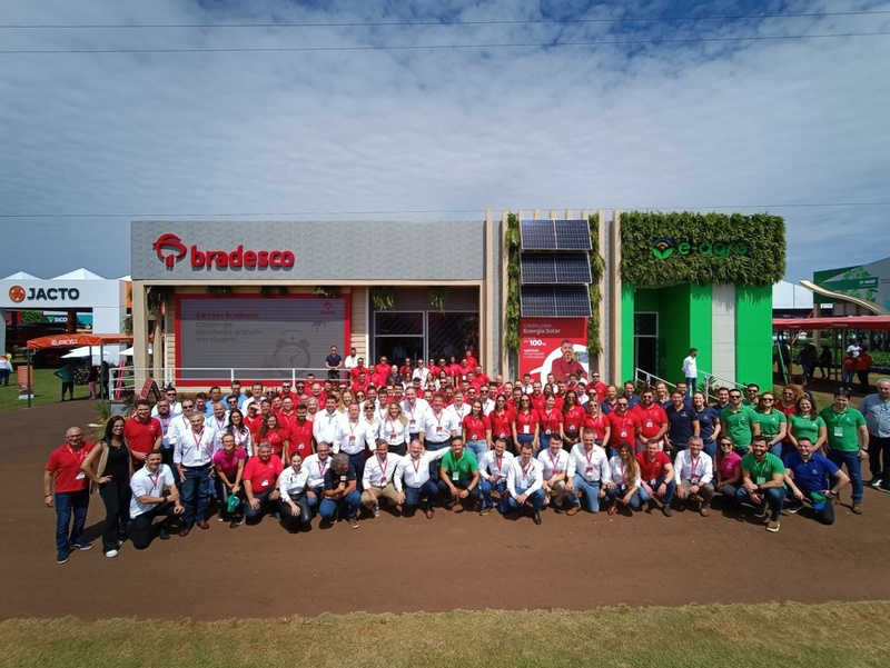 Bradesco Seguros marca presença em feiras Agro por todo o Brasil