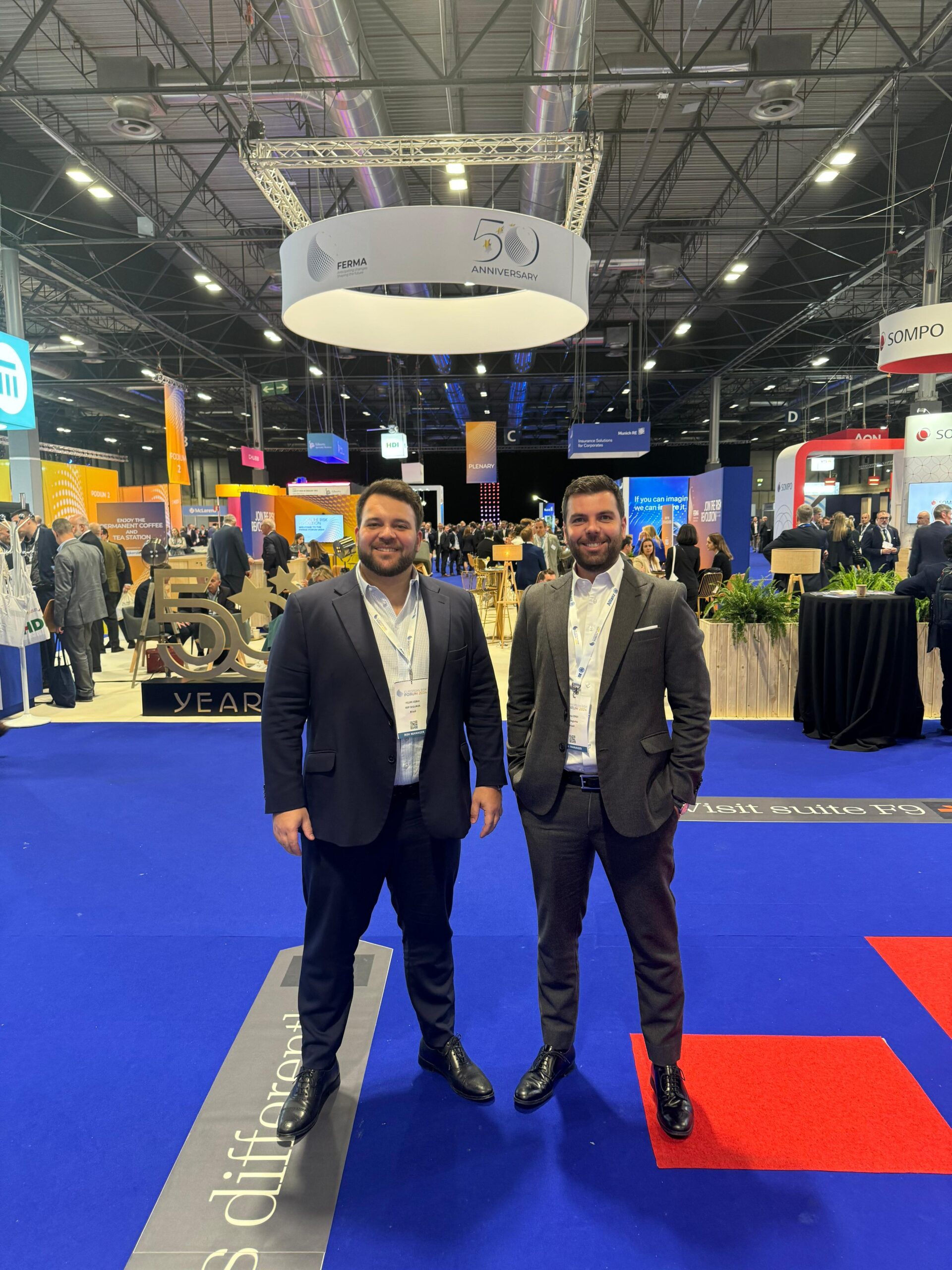 REP Seguros fortalece parcerias e conexões internacionais no FERMA