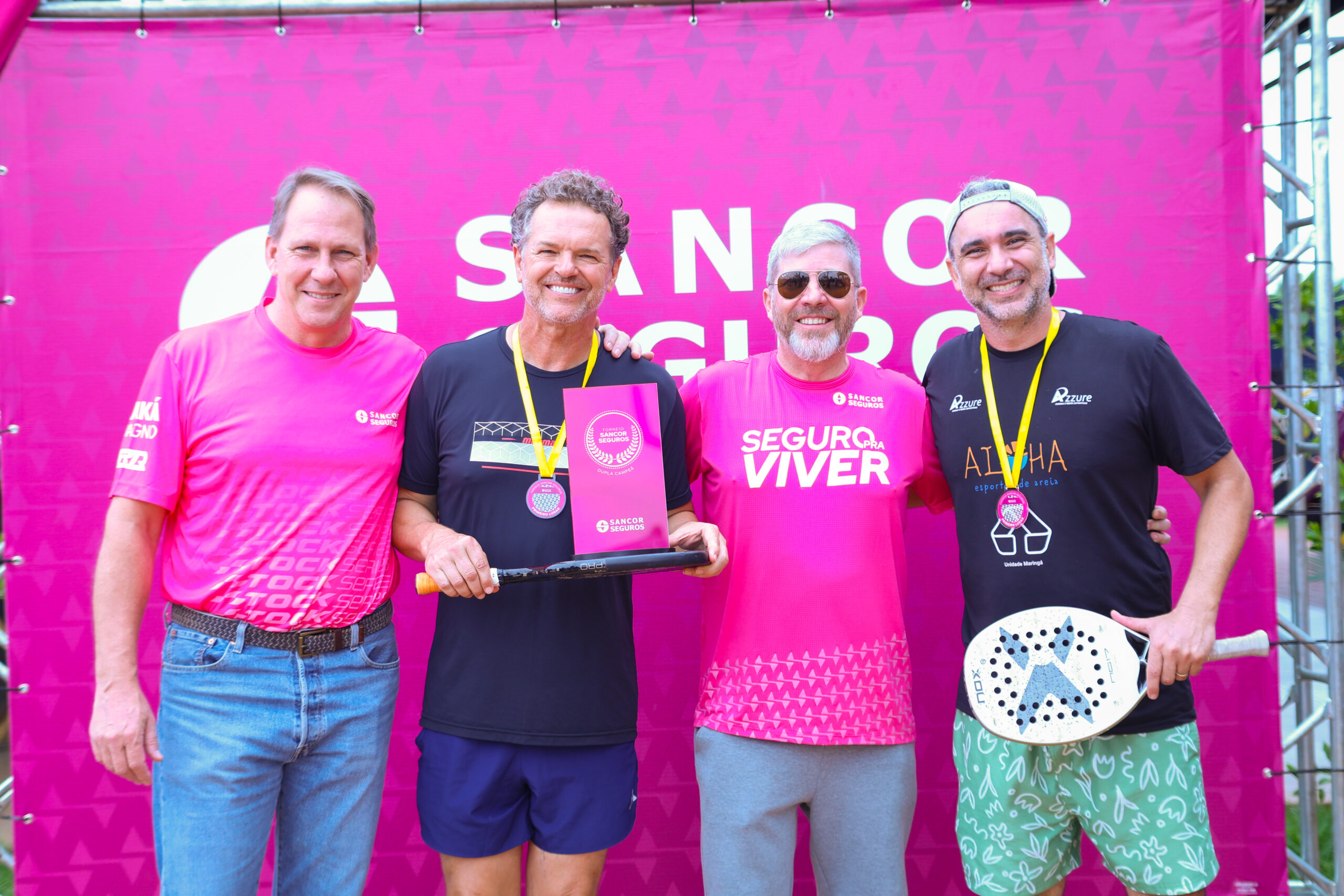 Seguro pra Viver: Sancor comemora o mês do corretor com torneio de Beach Tennis