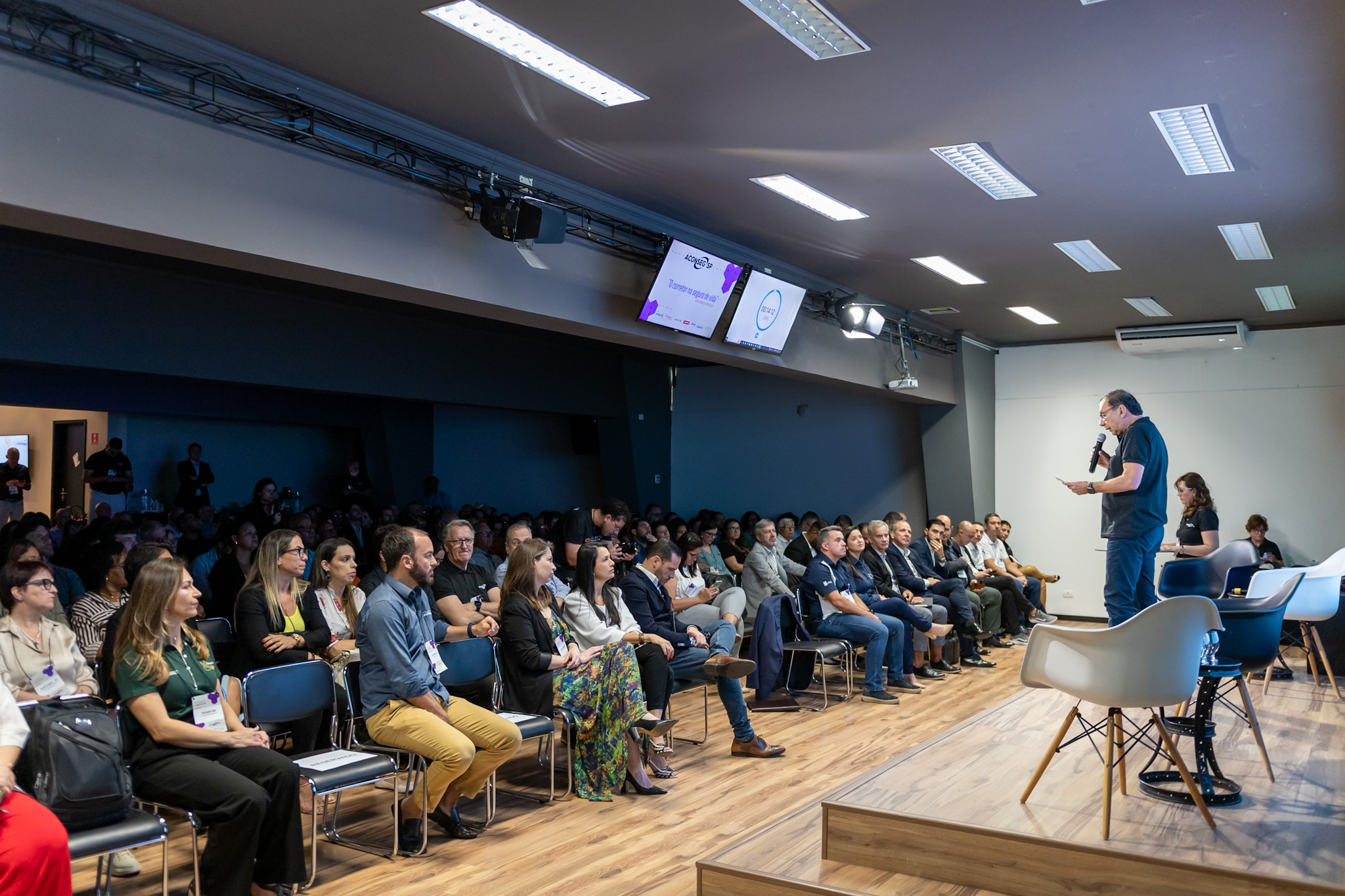 Corretores participam de imersão sobre seguro de vida realizada pela Aconseg-SP
