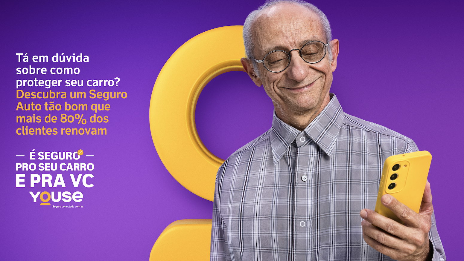 Com o mote “Seguro pro seu carro e pra você”, Youse lança segunda fase da sua campanha e mostra que o seguro é um produto para todos