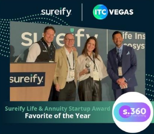 Insurtech Brasileira vence Sureify Life Summit Award no ITC Vegas 2024