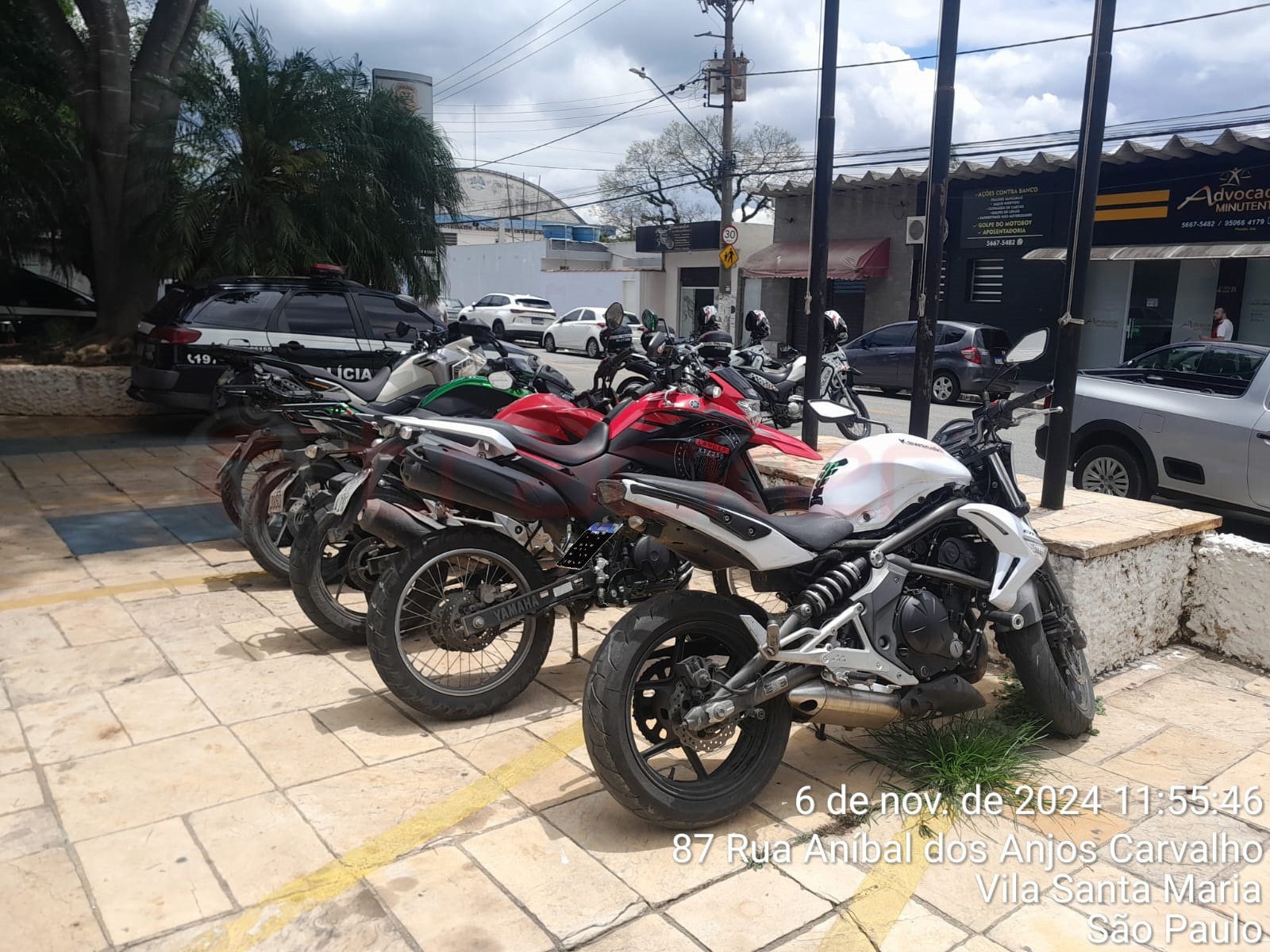 Rastreador do Grupo Tracker leva a polícia a cinco motos roubadas, no extremo sul de São Paulo