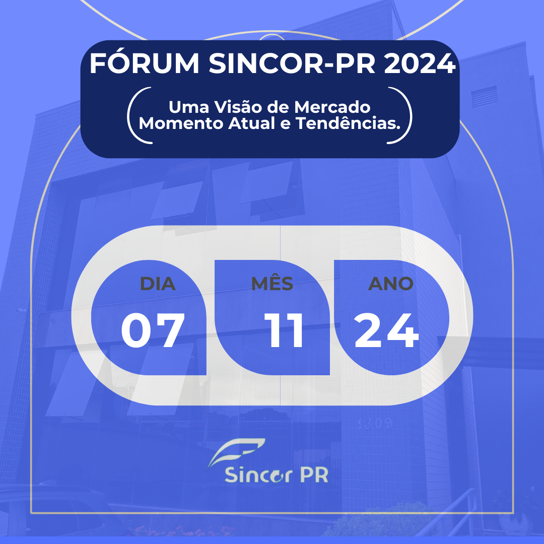 Sincor-PR realiza nesta quinta, dia 7, o Fórum Sincor-PR 2024