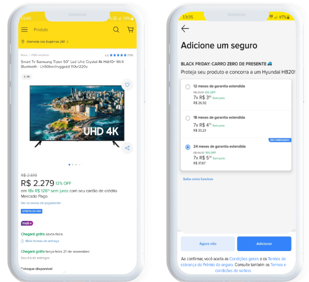 Mercado Pago oferece até 40% de desconto em Seguros nesta Black Friday
