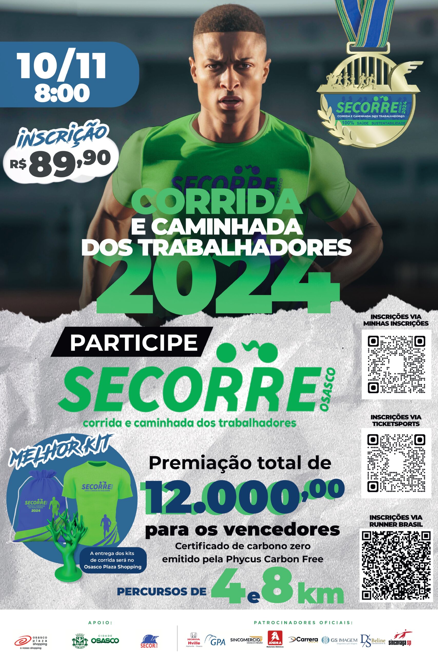 Osasco corre pela sustentabilidade na SECORRE 2024