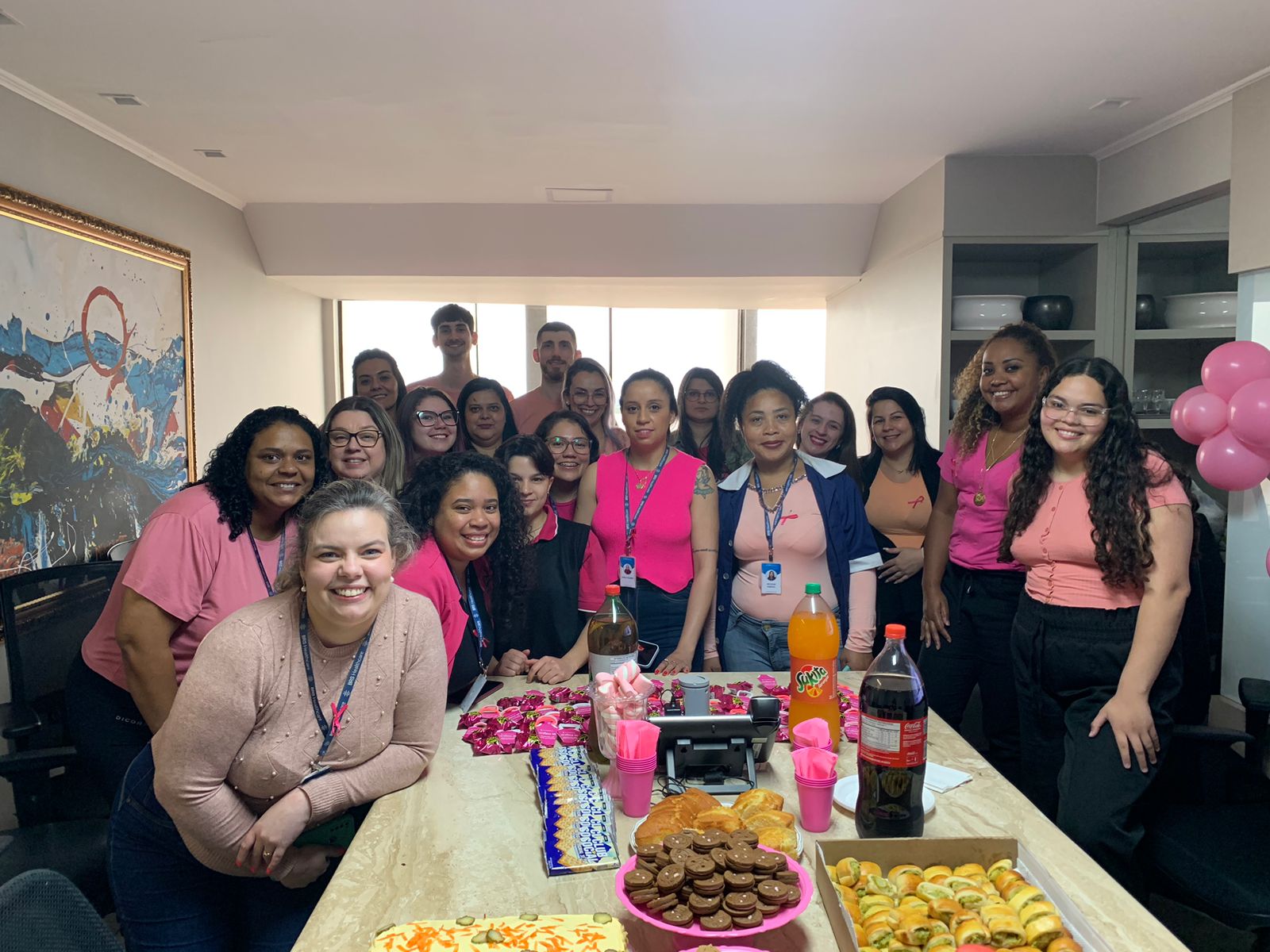 Vital Help reúne colaboradoras em encontro especial de conscientização sobre o Outubro Rosa