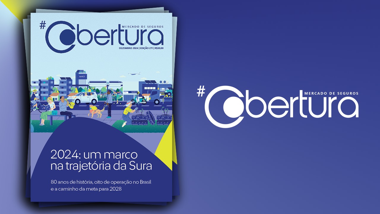 Revista Cobertura registra os 80 anos da Seguros Sura