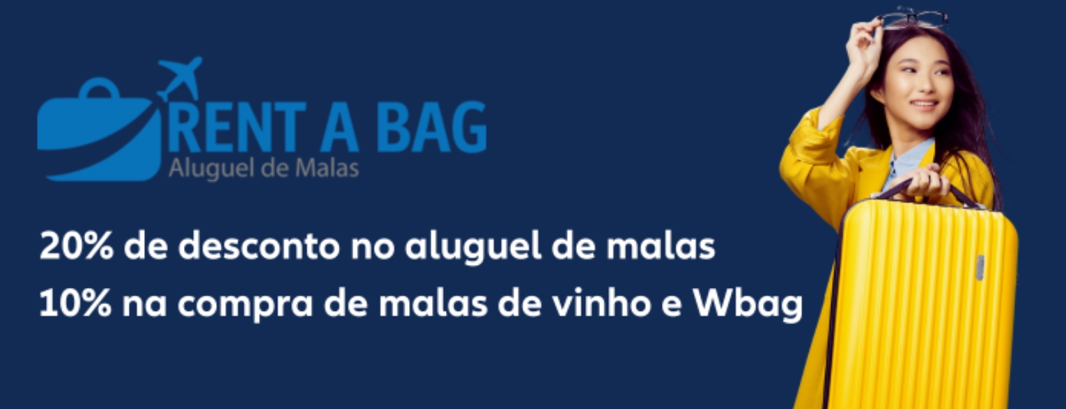 Allianz Travel firma parceria com Rent a Bag para aluguel de malas de viagem