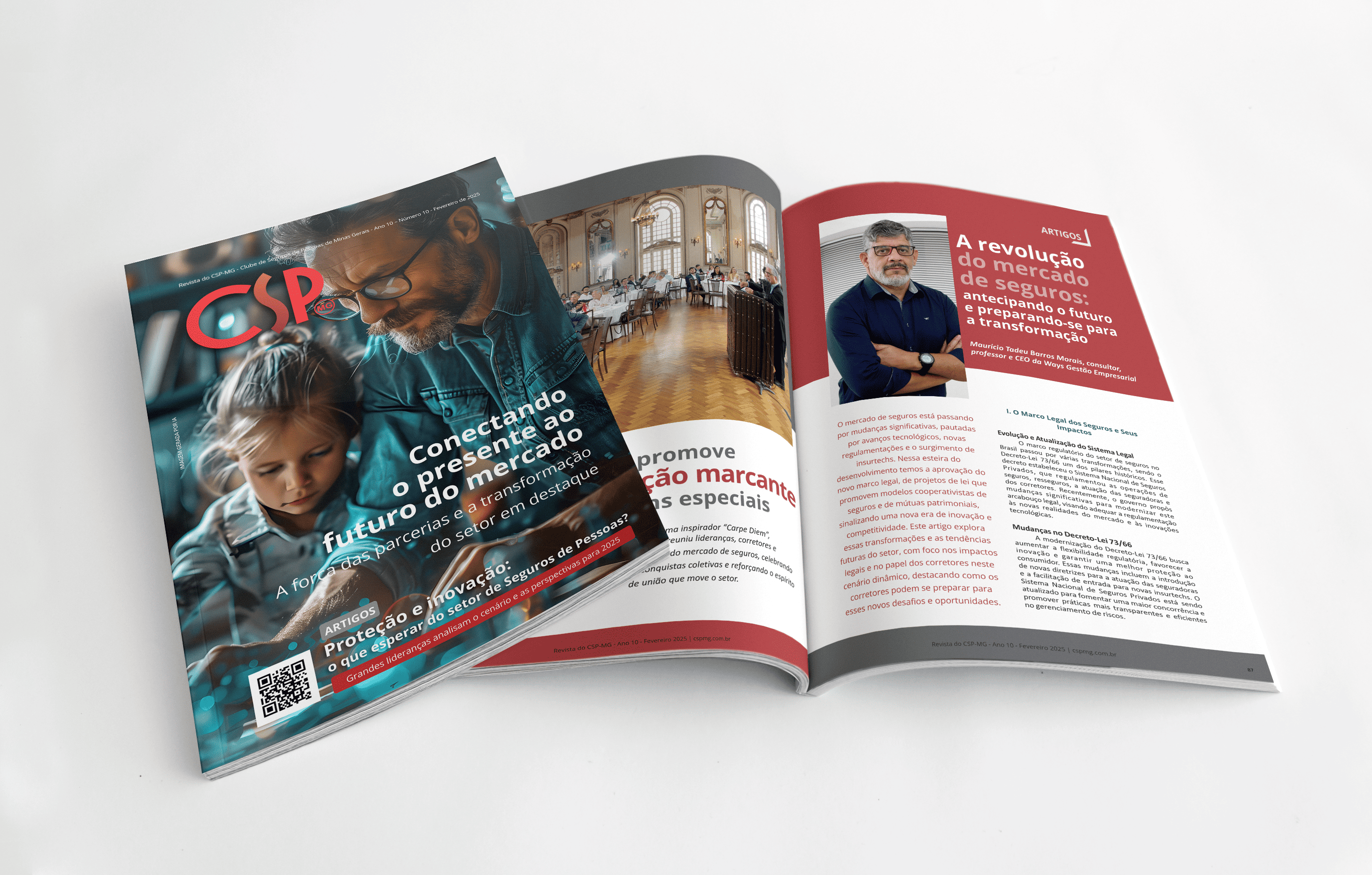 CSP-MG lança 10ª edição da Revista Anual com foco no presente e futuro do setor