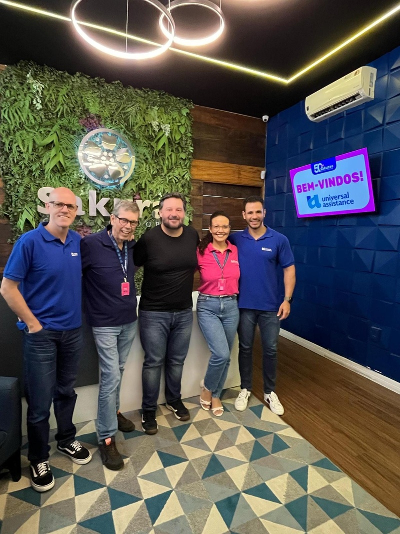 Sakura e Universal Assistance reforçam parceria com evento interno para equipe