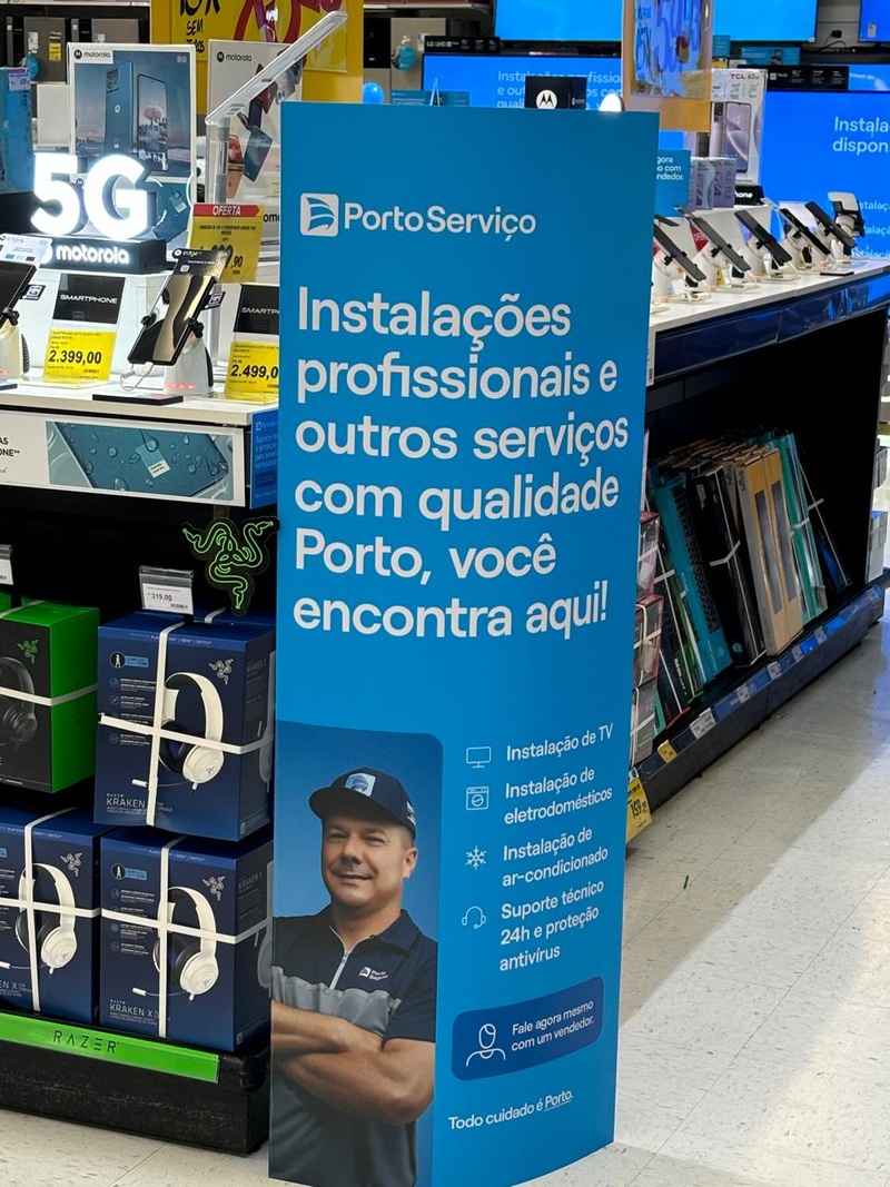 Porto Serviço conclui jornada de expansão junto ao Carrefour para venda de serviços em loja