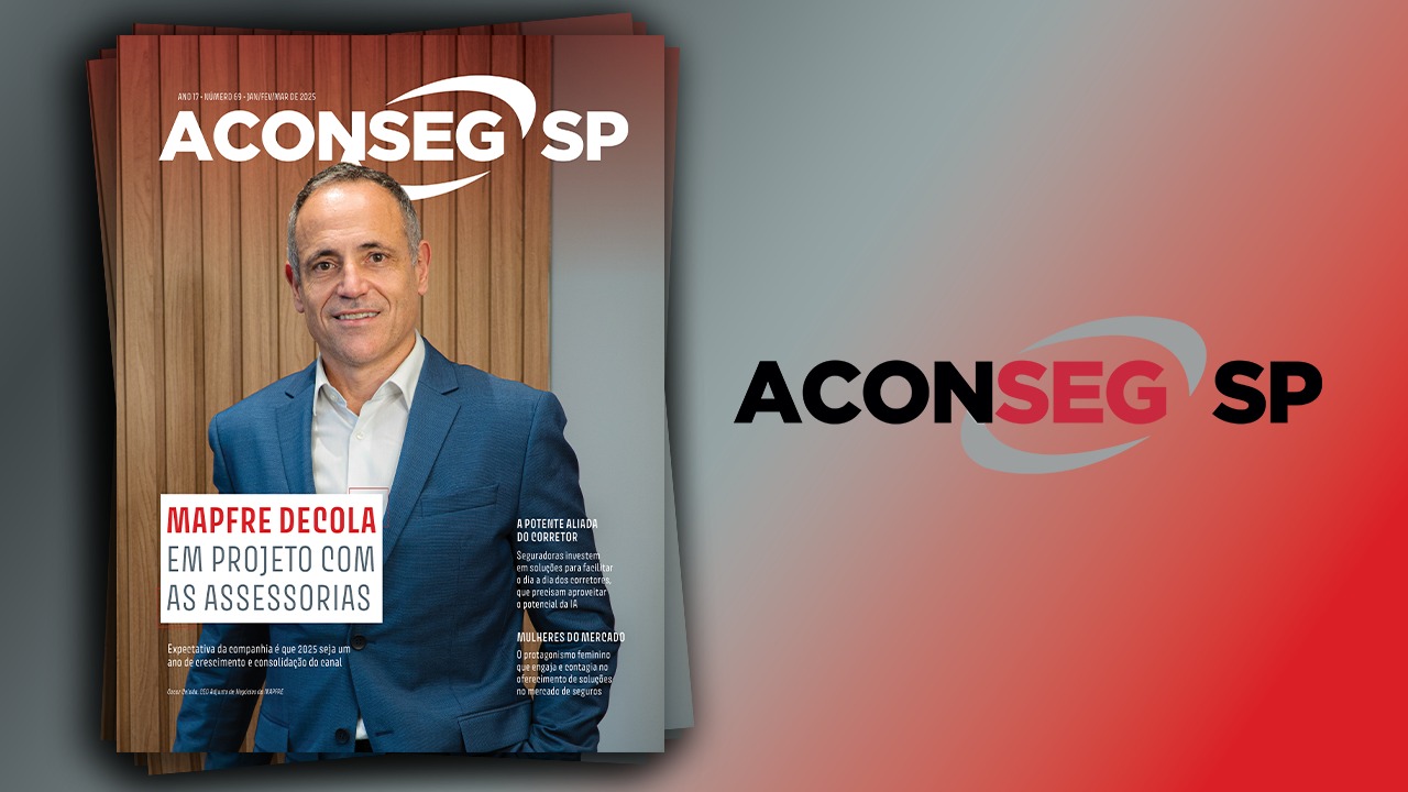 Revista da Aconseg-SP registra o voo da MAPFRE com as assessorias