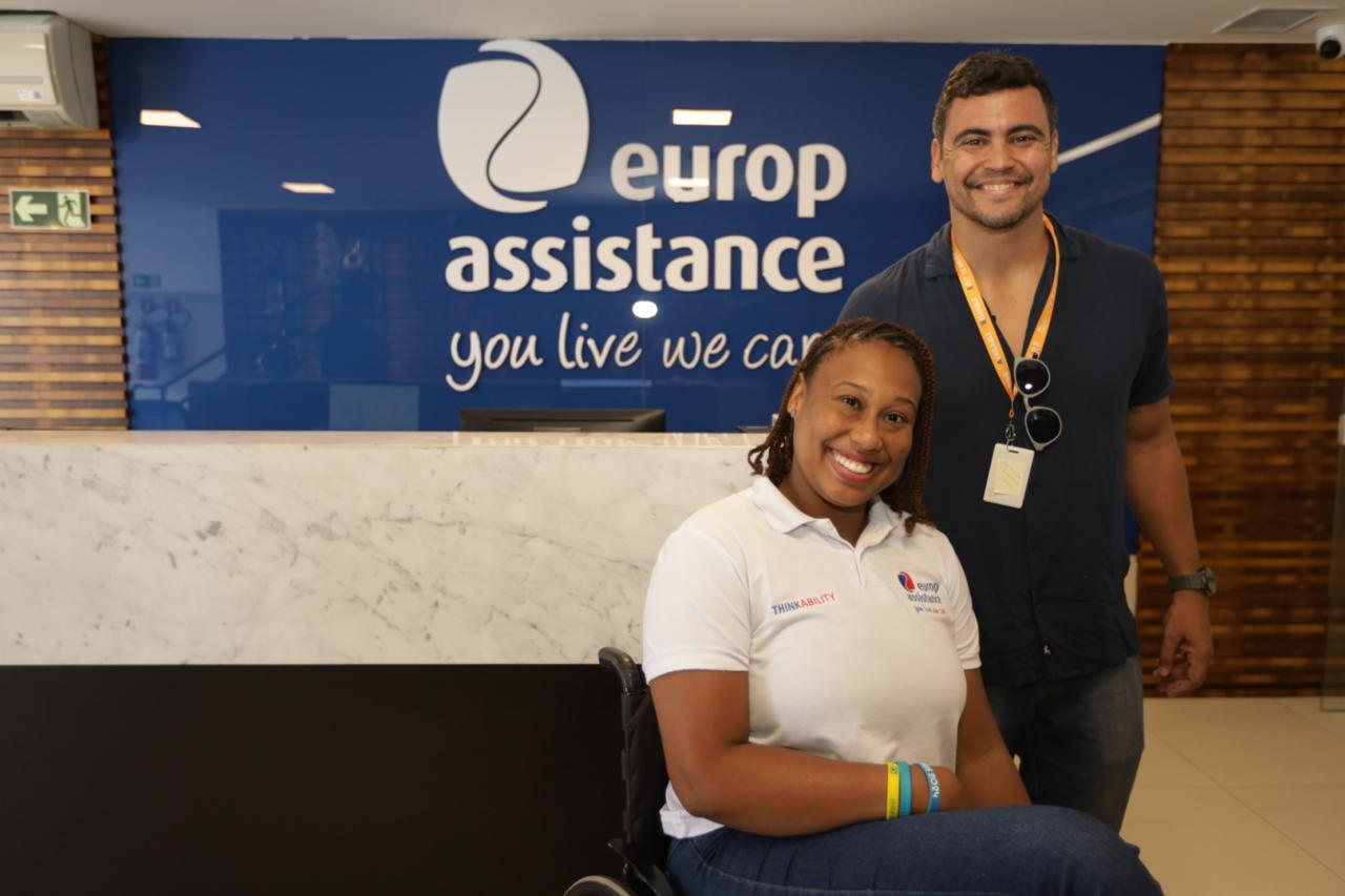 Parceria de sucesso: Europ Assistance homenageia a atleta paralímpica patrocinada Lídia Cruz